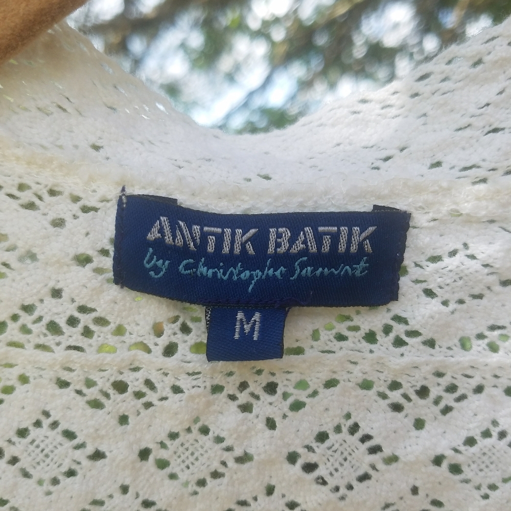 ANTIK BATIK Anthropologie Cotton Dress Medium - Picture 6 of 8